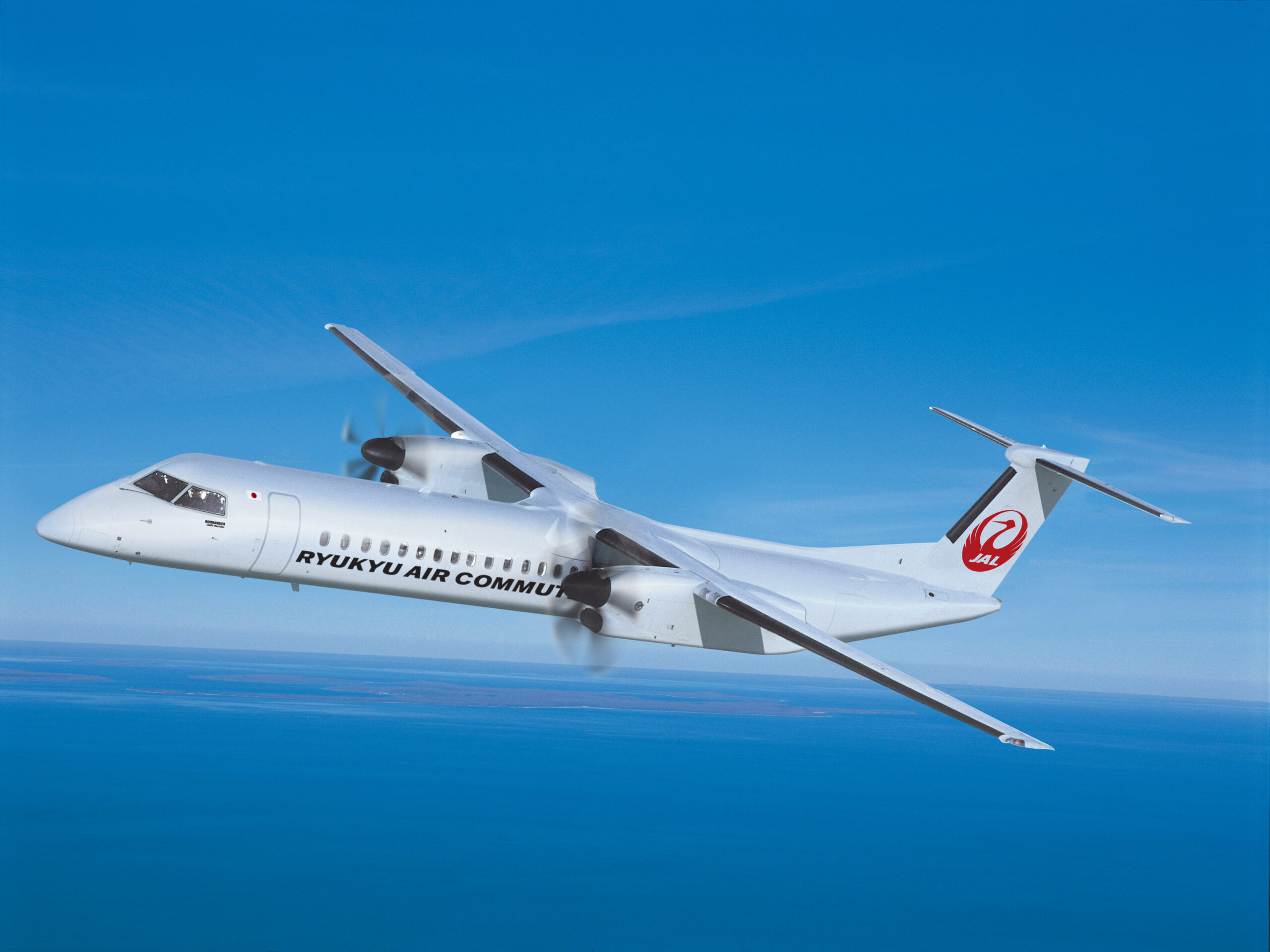 琉球エアーコミューター　 日本航空　JAL　JTA　1/100 日本航空 JAL 航空機模型 琉球エアーコミューター 1/100 - メルカリ